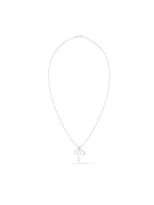 Damen Halskette  -  Tag and Pearl