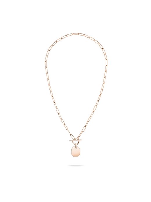 Damen Halskette  -  The T-Bar Plate