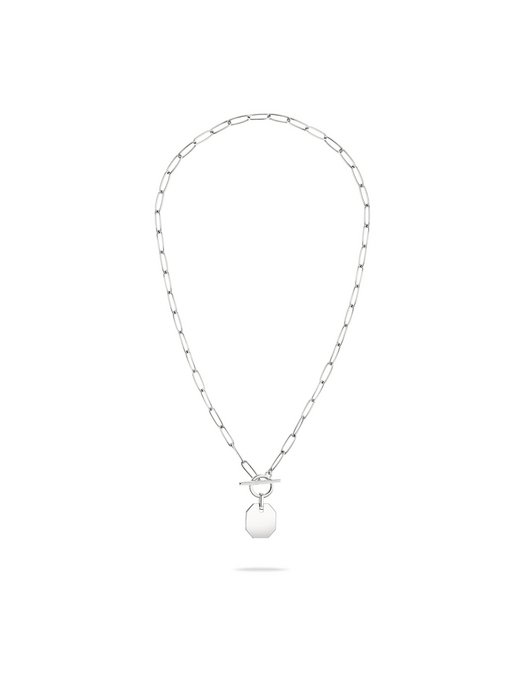 Damen Halskette  -  The T-Bar Plate