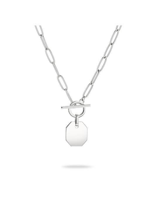 Damen Halskette  -  The T-Bar Plate