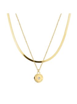 Damen Halsketten-Set  -  Sparkling Layerin