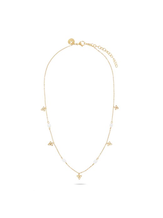 Damen Halsschmuck  -  Pearl Flower