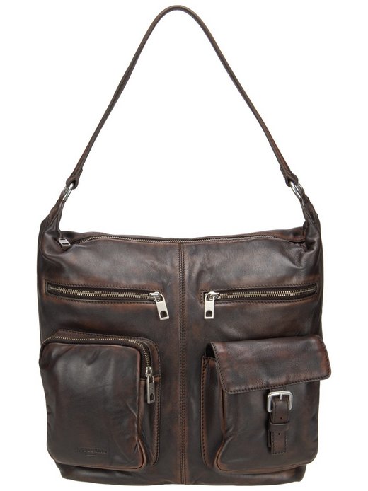 Damen Handtasche - Andrea Hobo M Lamb Snowcem
