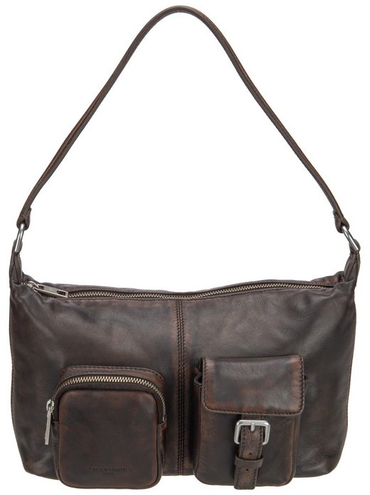 Damen Handtasche - Andrea Hobo S Lamp Snowcem