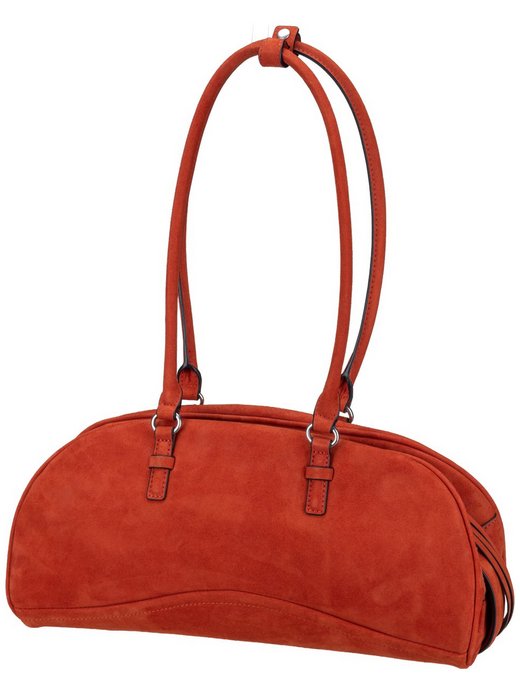 Damen Handtasche - Capri Satchel M Suede