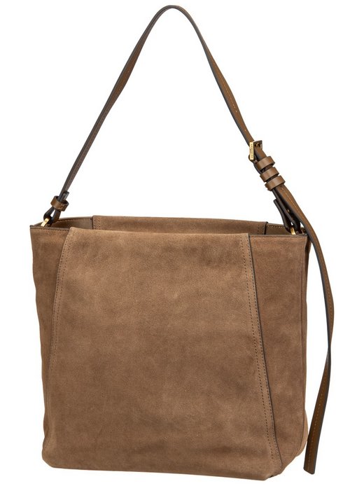 Damen Handtasche - Chudy Hobo M Hydro Suede