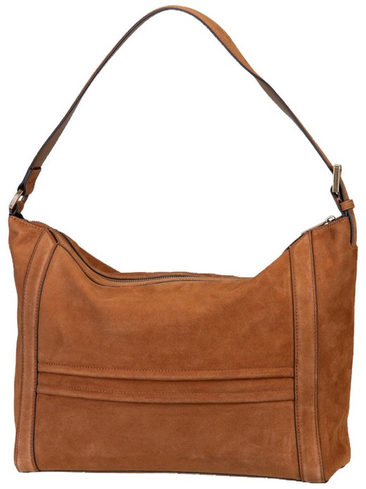 Damen Handtasche - Delia Hobo M Suede