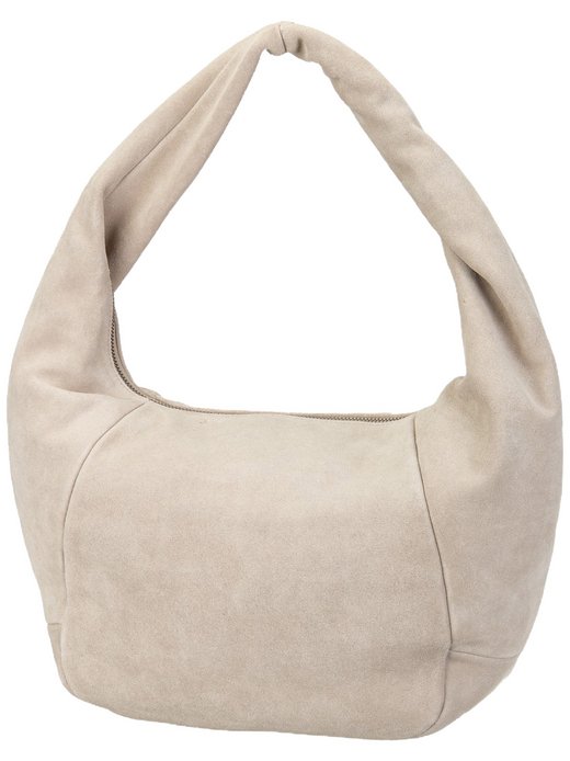 Damen Handtasche - Farrah II Hobo M Hydro Suede