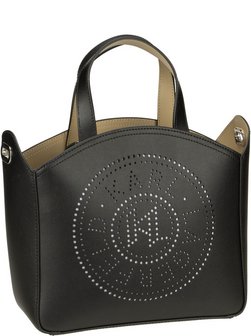 Artikelbild Damen Handtasche - K/Circle SM Perforated von KARL LAGERFELD in schwarz uni