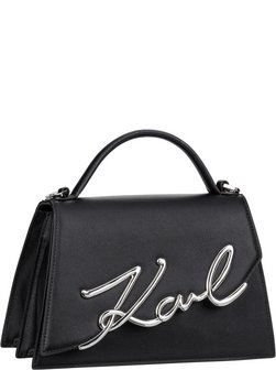 Artikelbild Damen Handtasche - K/Signature 2.0 MD von KARL LAGERFELD in schwarz uni