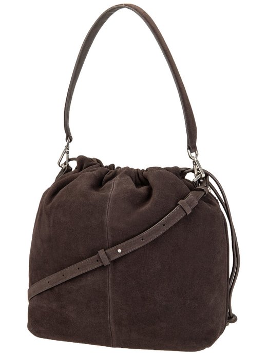 Damen Handtasche - Lya II Hobo M Hydro Suede