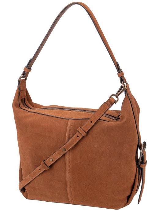 Damen Handtasche - Paris II Hobo M Hydro Suede
