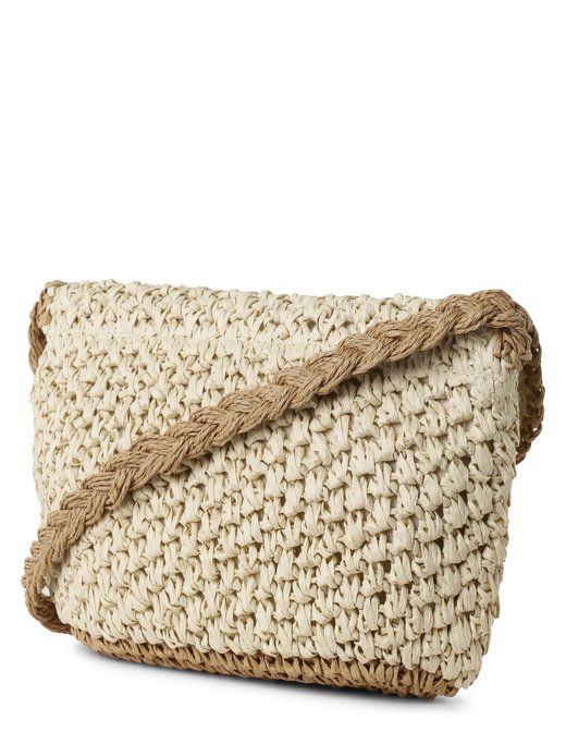 Damen Handtasche mit Leinen-Anteil - Mediteraz