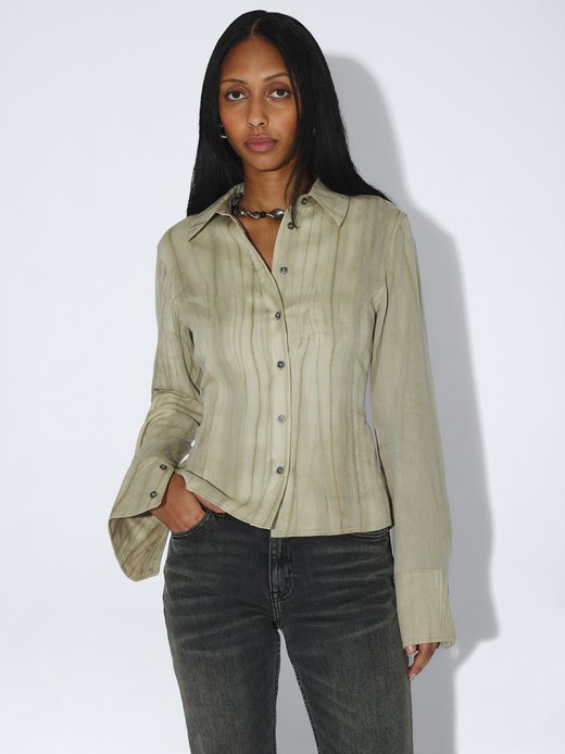 Damen Hemd – Mila Seam Shirt