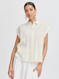 Artikelbild Damen Hemdbluse - BYFRY von B.Young in weiß uni