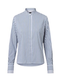Artikelbild Damen Hemdbluse - Bertyna Monday von BOSS in blau weiß gestreift