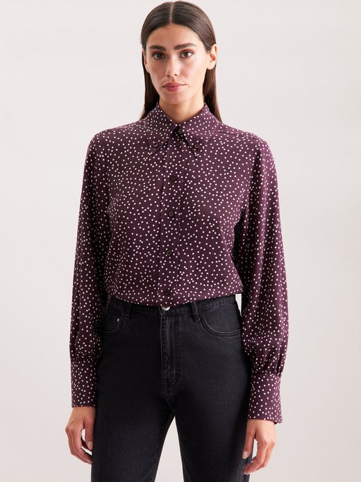 Damen Hemdbluse - Druck