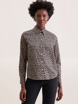 Damen Hemdbluse - Druck