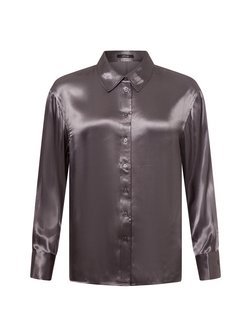 Artikelbild Damen Hemdbluse - Fenzy von Opus in anthrazit silber uni