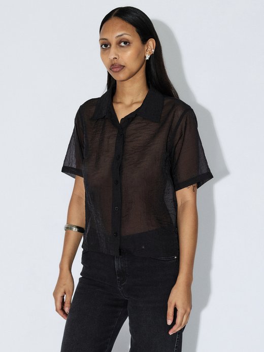 Damen Hemdbluse – Hollow