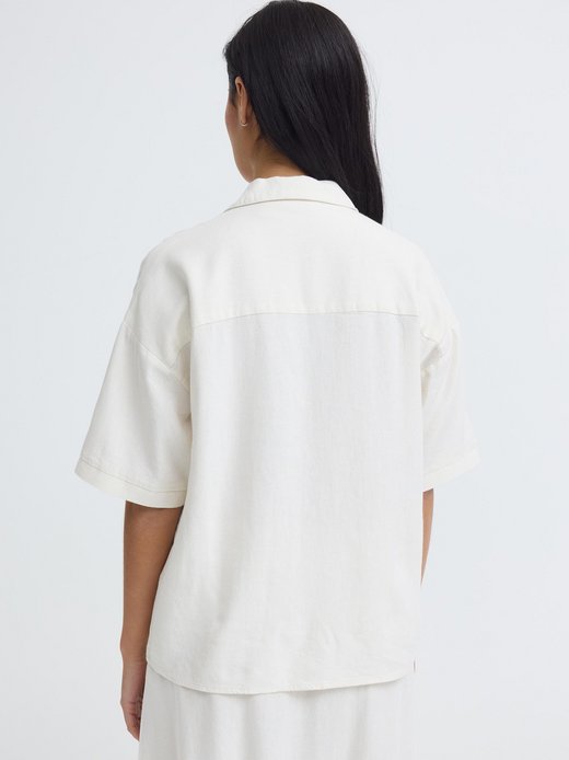 Damen Hemdbluse - OXNInna Linen Mix