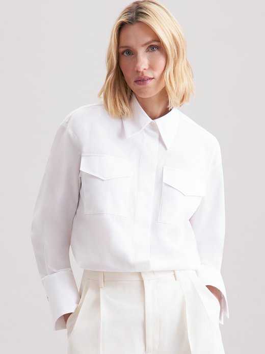 Damen Hemdbluse - Oversized Fit