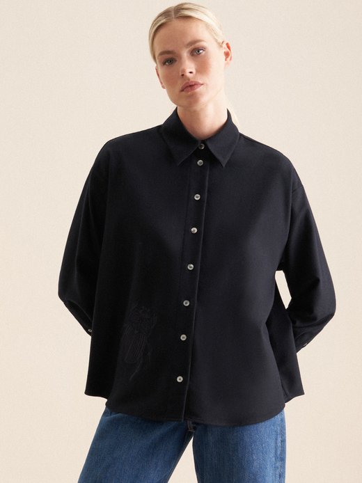 Damen Hemdbluse - Oversized Fit