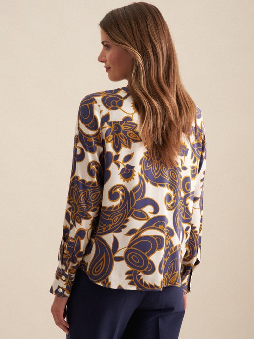 Damen Hemdbluse - Paisley