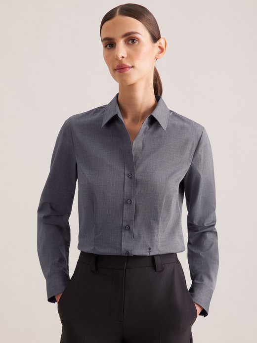 Damen Hemdbluse - Slim Fit