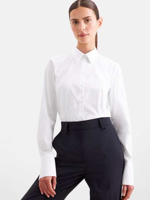 Damen Hemdbluse - Slim Fit