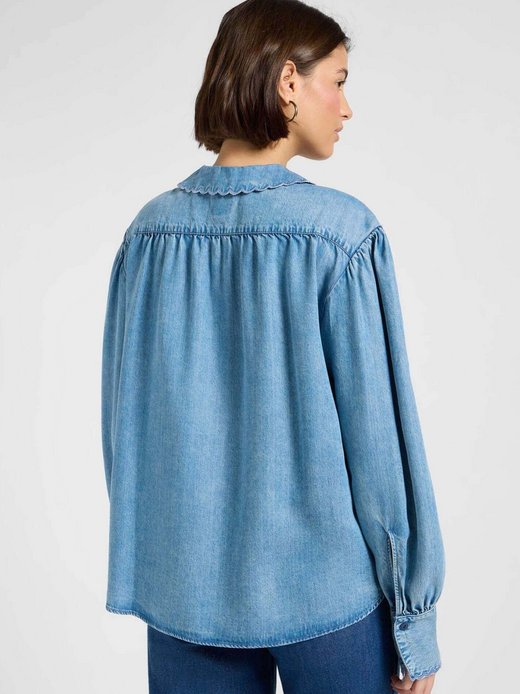 Damen Hemdbluse - Statement Collar