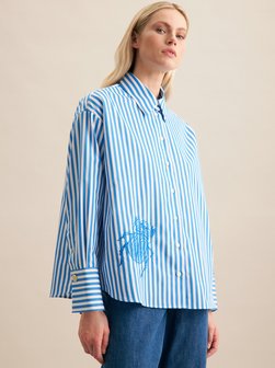 Damen Hemdbluse - Streifen