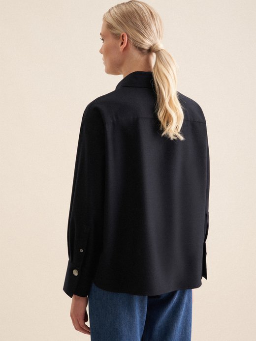 Damen Hemdbluse - Uni Melange