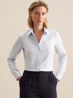 Artikelbild Damen Hemdbluse - Uni von Seidensticker in hellblau uni