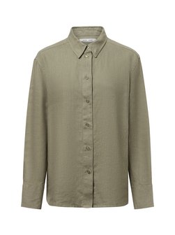 Damen Hemdbluse aus Leinen - Sanot