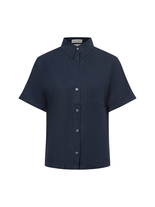 Damen Hemdbluse aus Leinen