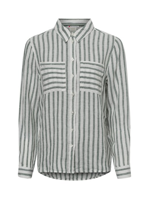 Damen Hemdbluse aus Leinen