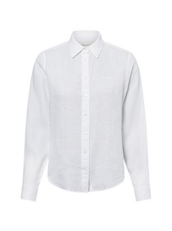 Artikelbild Damen Hemdbluse aus Leinen von Gant in weiß meliert