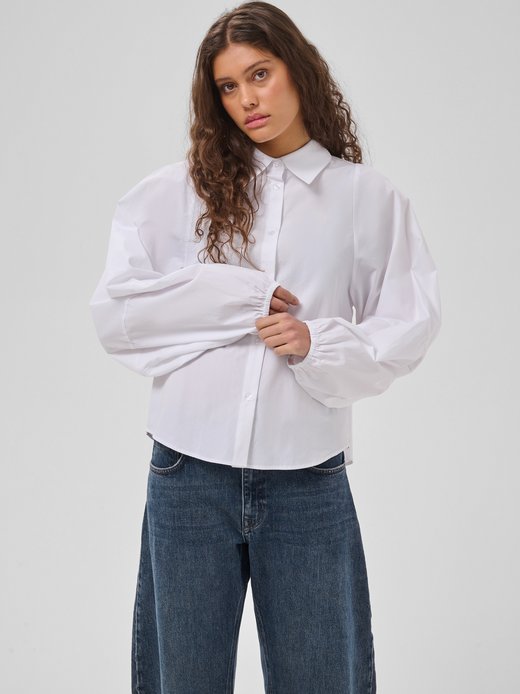 Damen Hemdbluse langarm MWSunna
