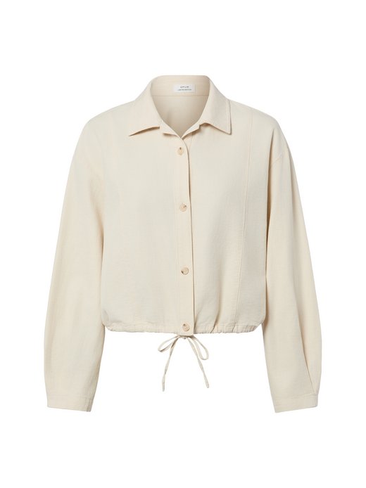 Damen Hemdbluse mit Leinenanteil - Formente