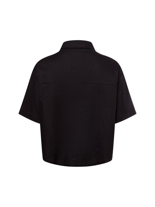 Damen Hemdbluse mit Leinenanteil - Fringo