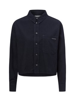 Artikelbild Damen Hemdbluse von Calvin Klein Jeans in schwarz uni