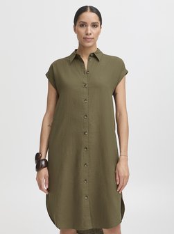 Damen Hemdblusenkleid BYFALAKKA