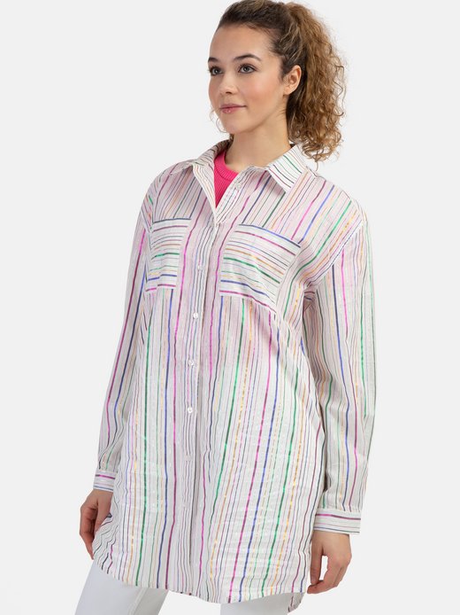 Damen Hemdblusenkleid