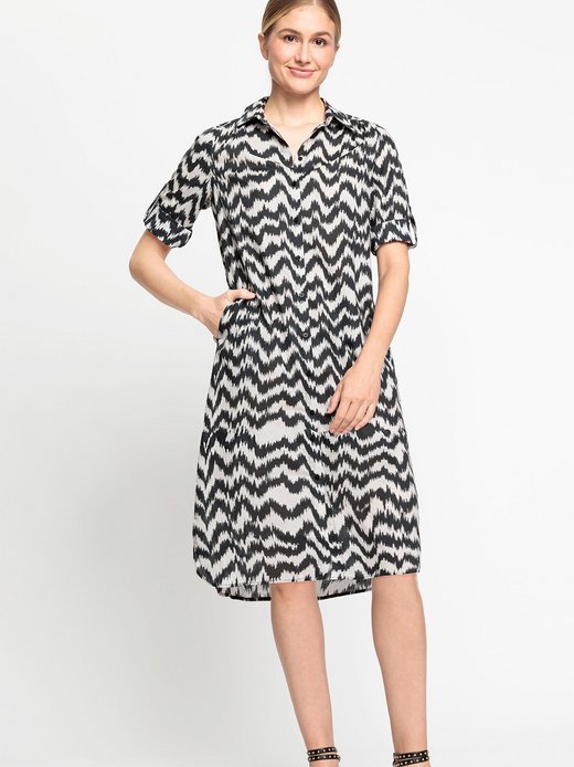 Damen Hemdblusenkleid