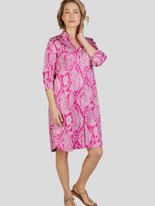 Damen Hemdblusenkleid