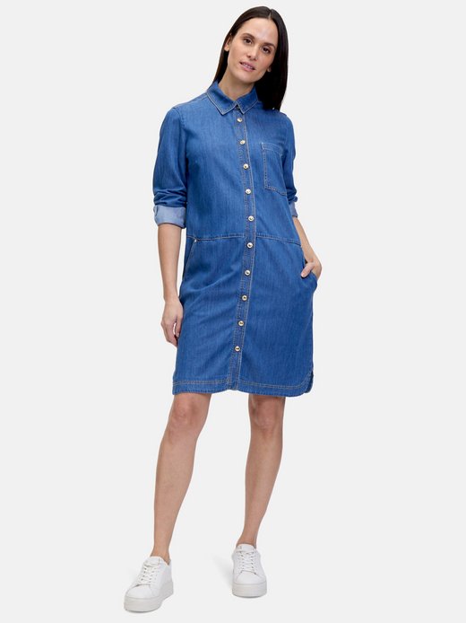 Damen Hemdblusenkleid