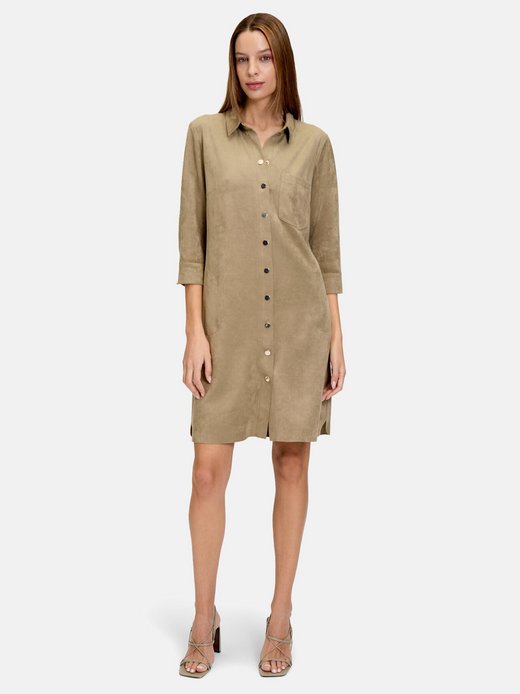Damen Hemdblusenkleid