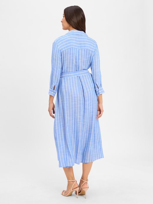 Damen Hemdblusenkleid