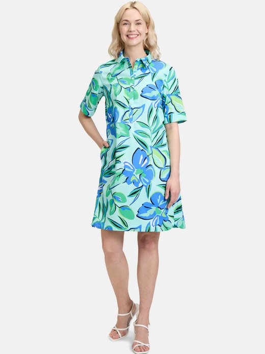 Damen Hemdblusenkleid